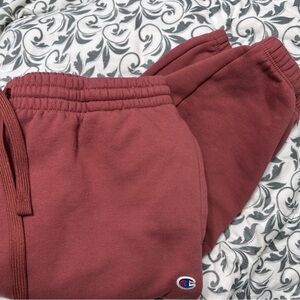 red champion sweatpants